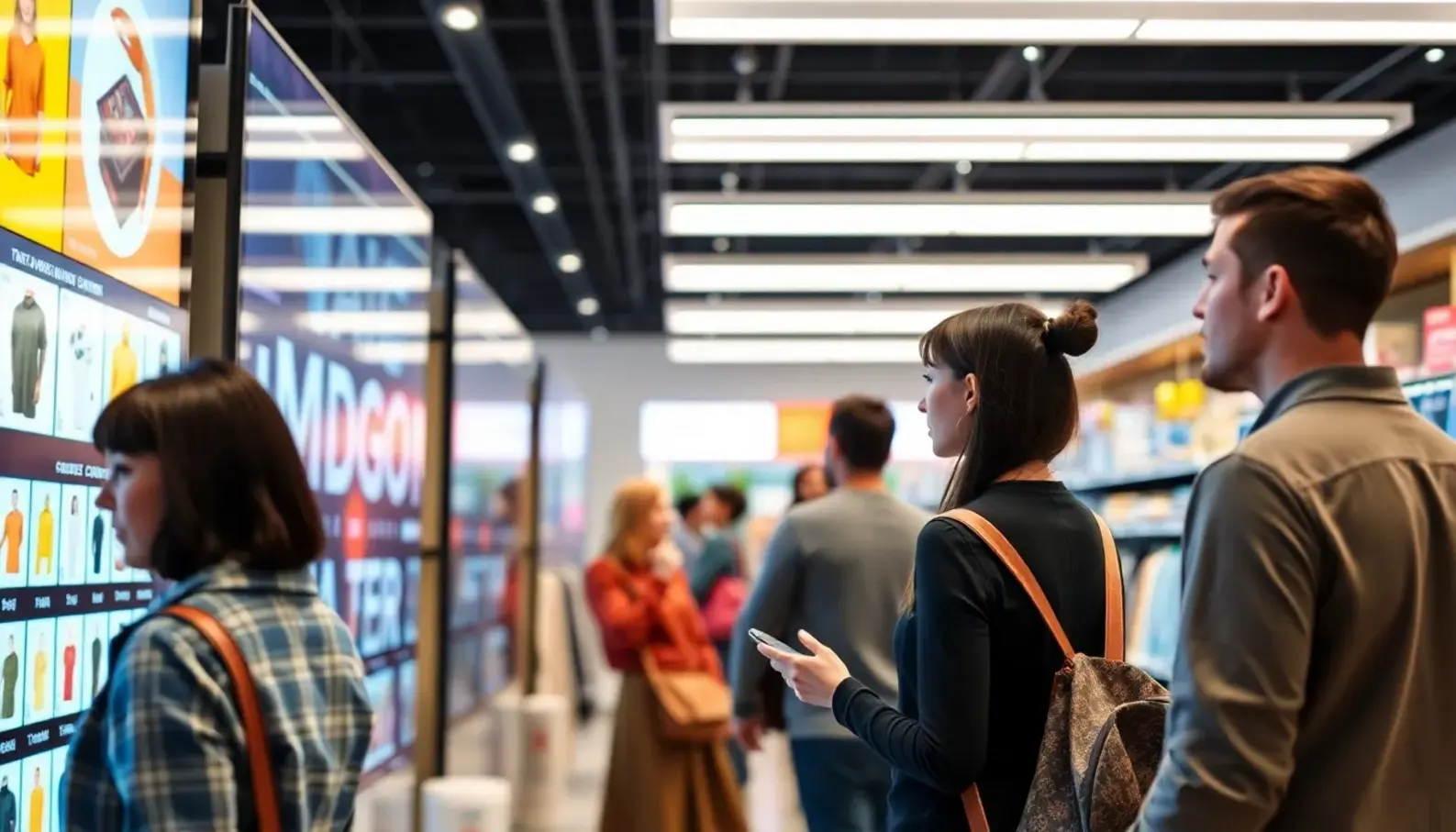 Visual representation of AI analyzing consumer behavior.