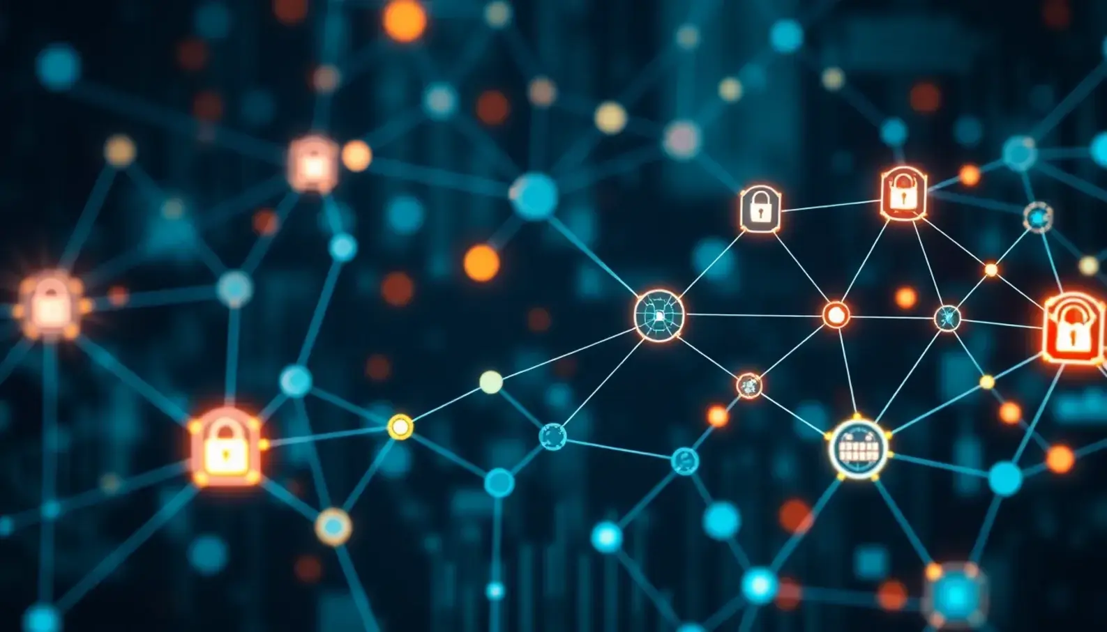 Illustration of AI algorithms enhancing cyber threat detection.