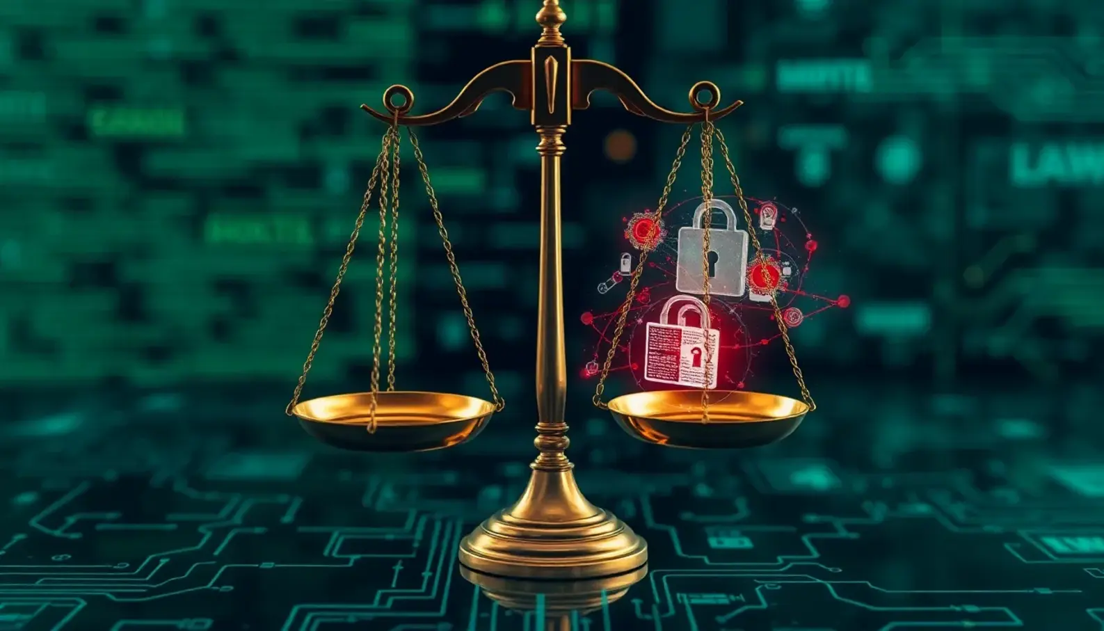 AI algorithms in action detecting and predicting cyber threats.
